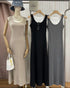 Sleeveless Knitted Bodycon Fitted Dress